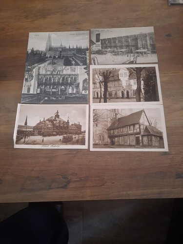 Antike postkarten lübeck - antike,