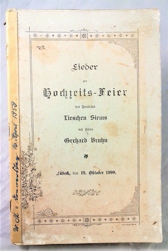 Antik 1900 lieder - 1900,